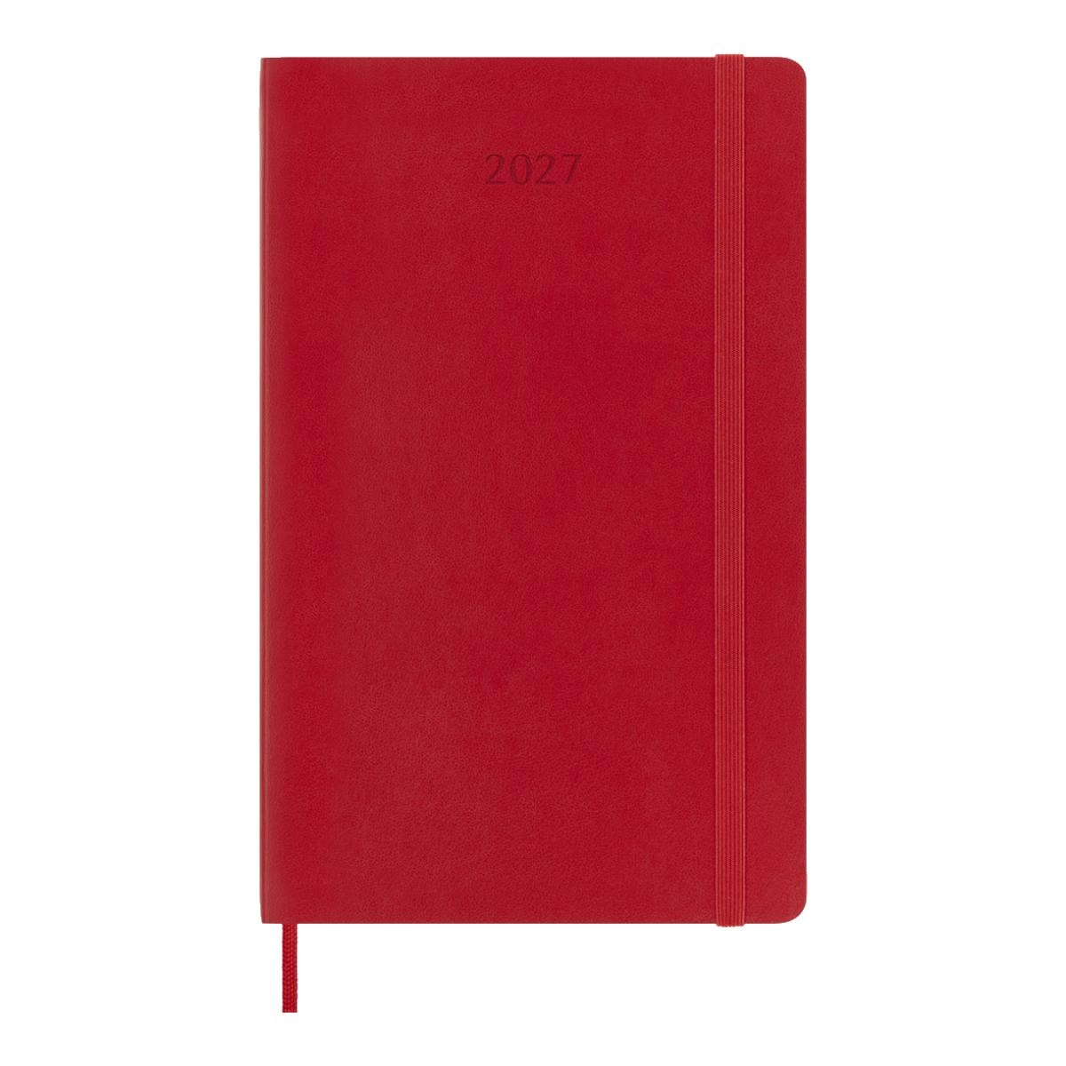 Imagem 0 de Agenda Classic 2027 Grande Semanal, capa mole, 12 meses, Vermelho Escarlate