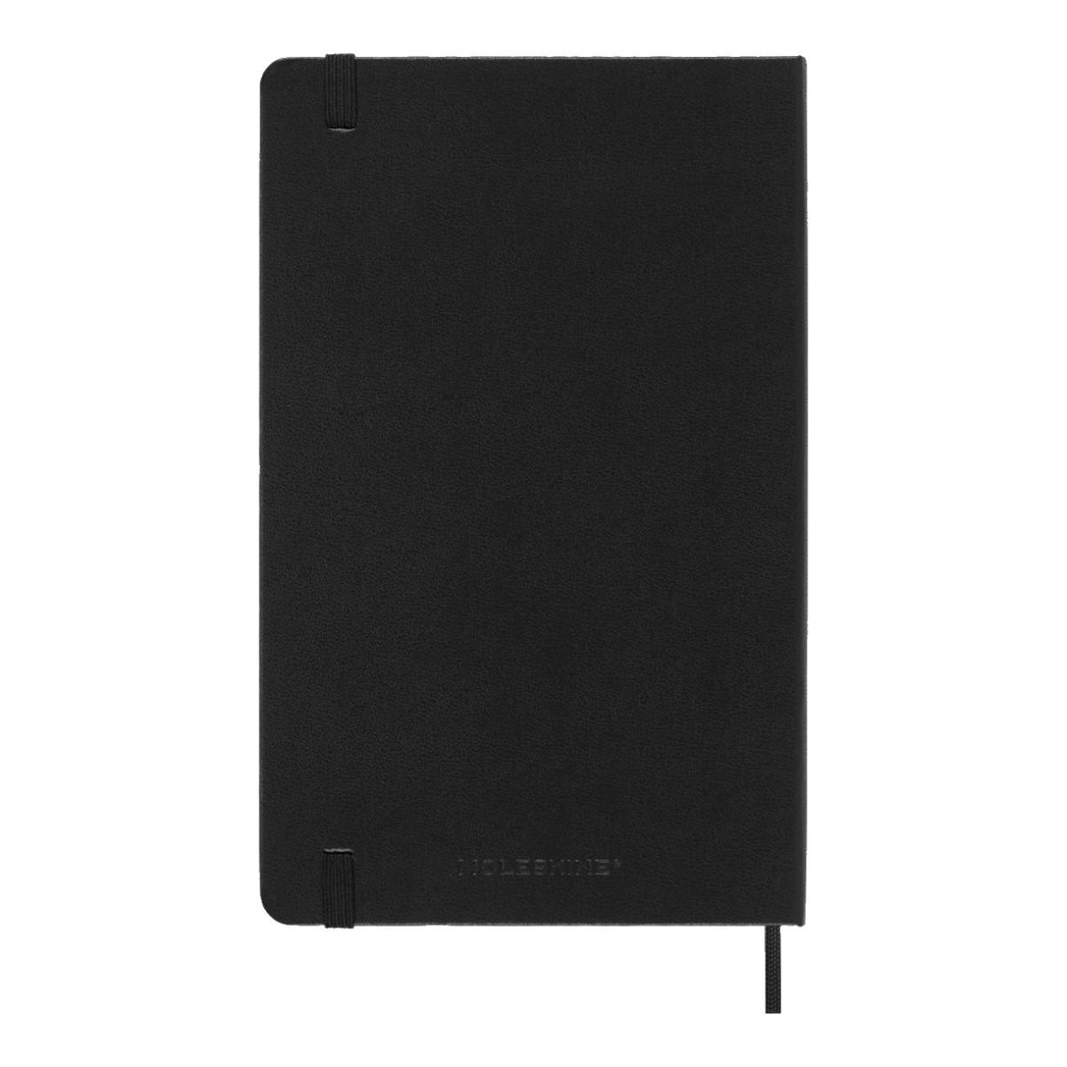 Agenda Classic 2027 Grande Semanal vertical, capa dura, 12 meses, Preto Preto-6