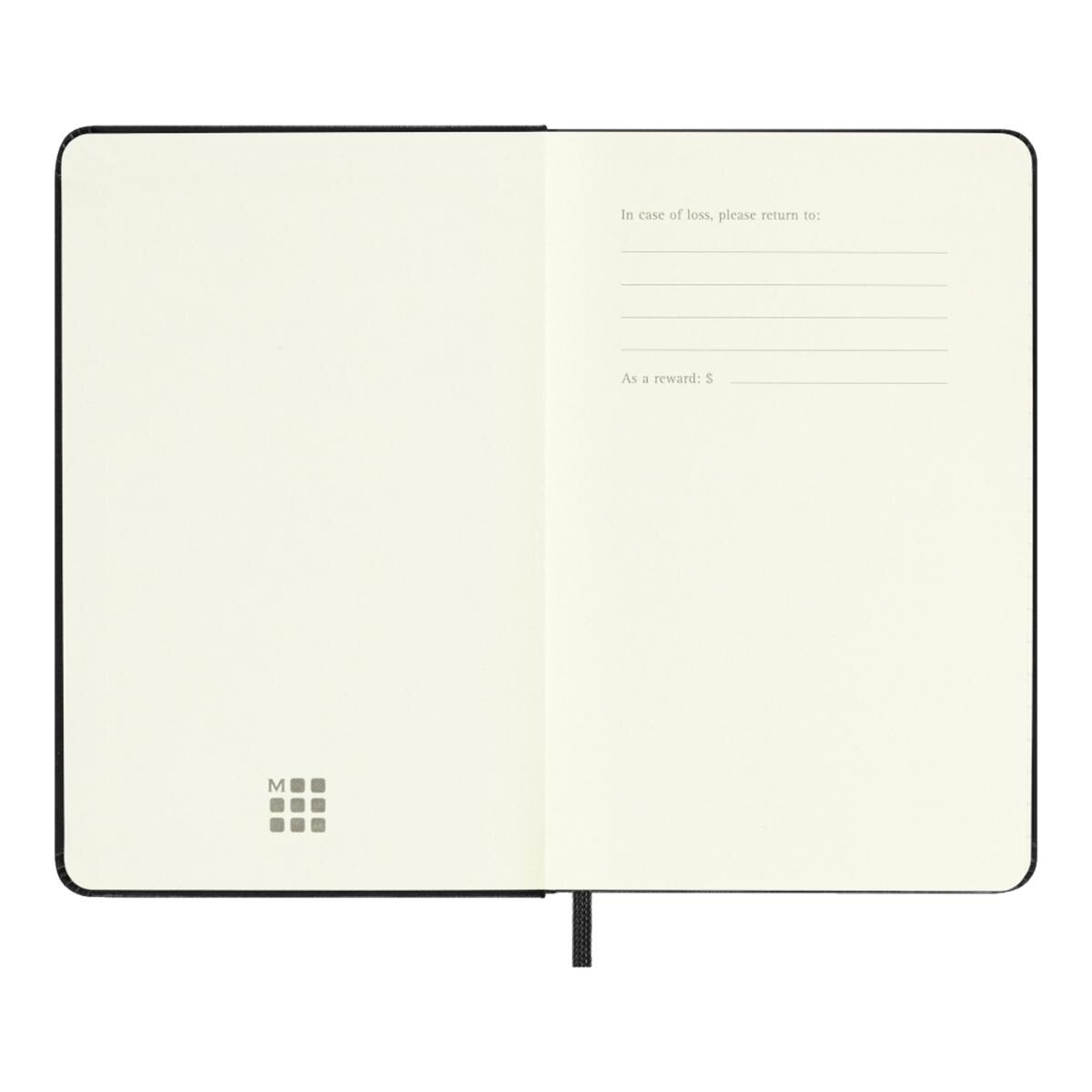 Agenda Clássica 2027 de Bolso Diária, capa dura, 12 meses, preta Preto-2