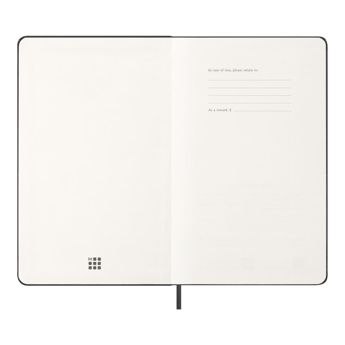 Agenda Classic 2027 Grande Diária, capa dura, 12 meses, Preto Preto-2