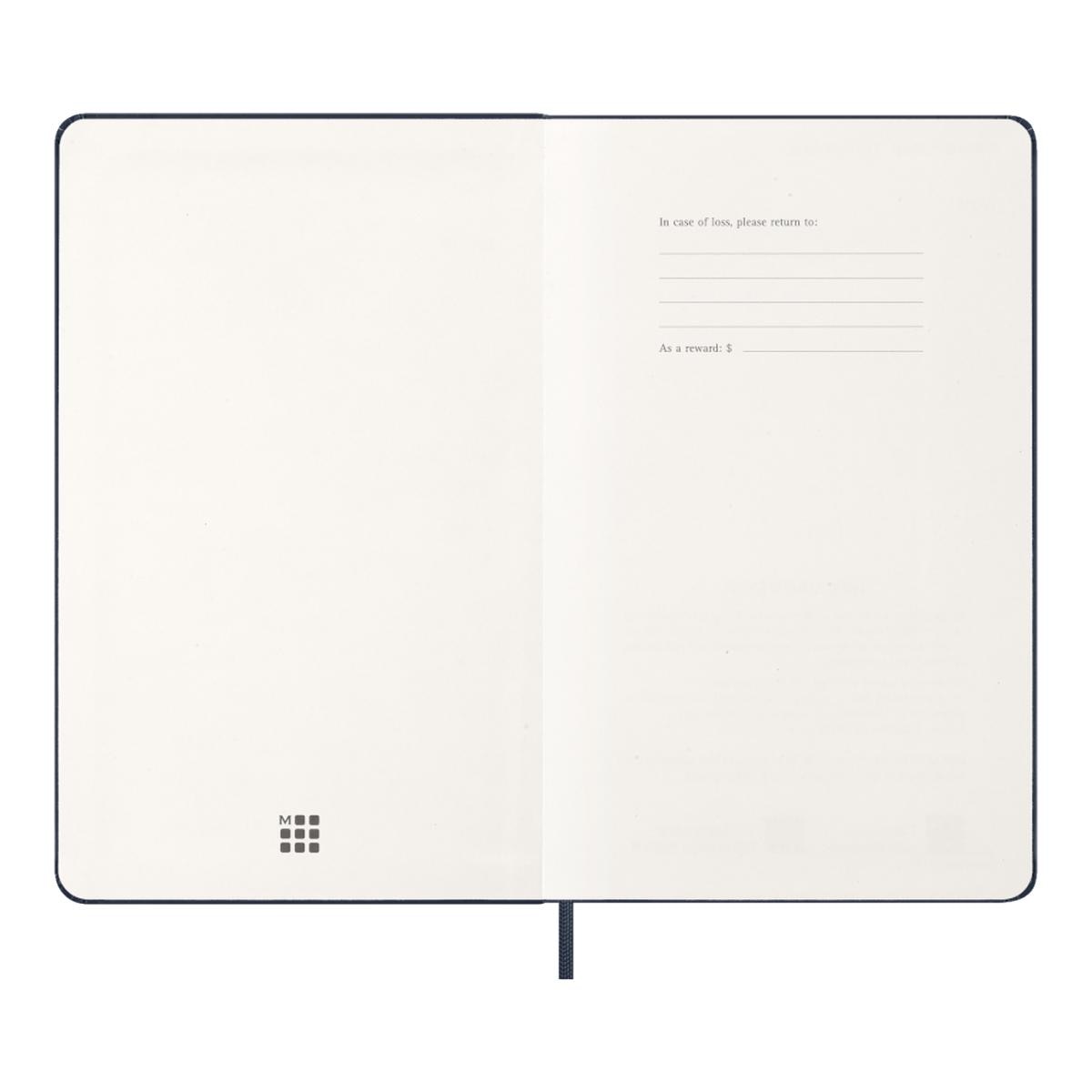 Agenda Classic 2027 Grande Diária, capa dura, 12 meses, Azul Safira Azul-2