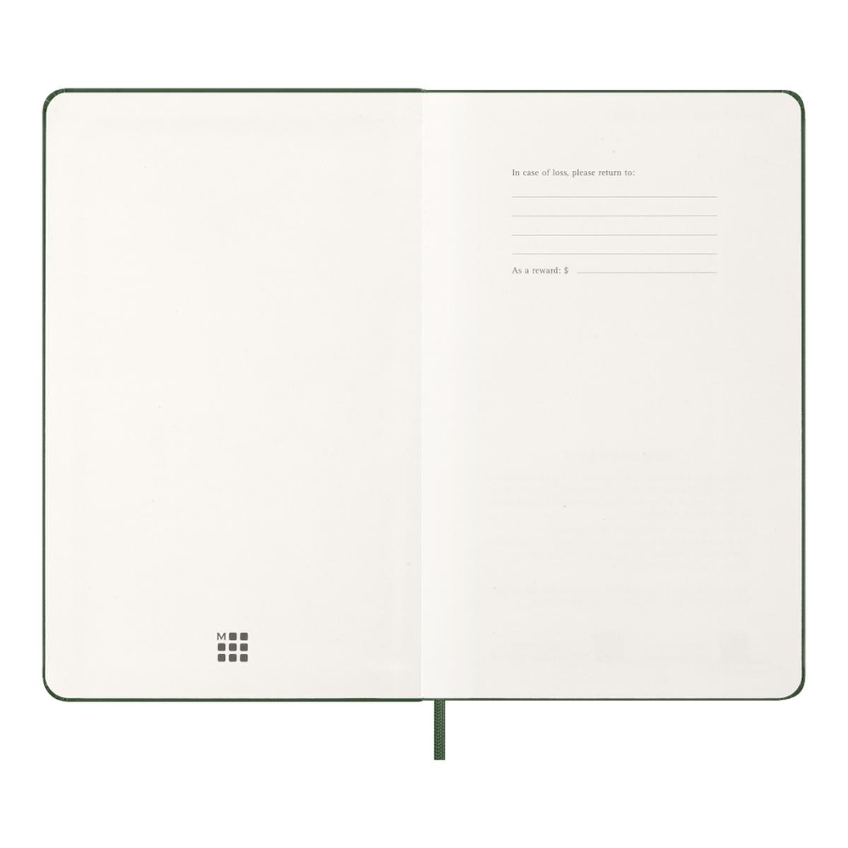 Agenda Classic 2027 Grande Diária, capa dura, 12 meses, Verde Mirto Verde-2