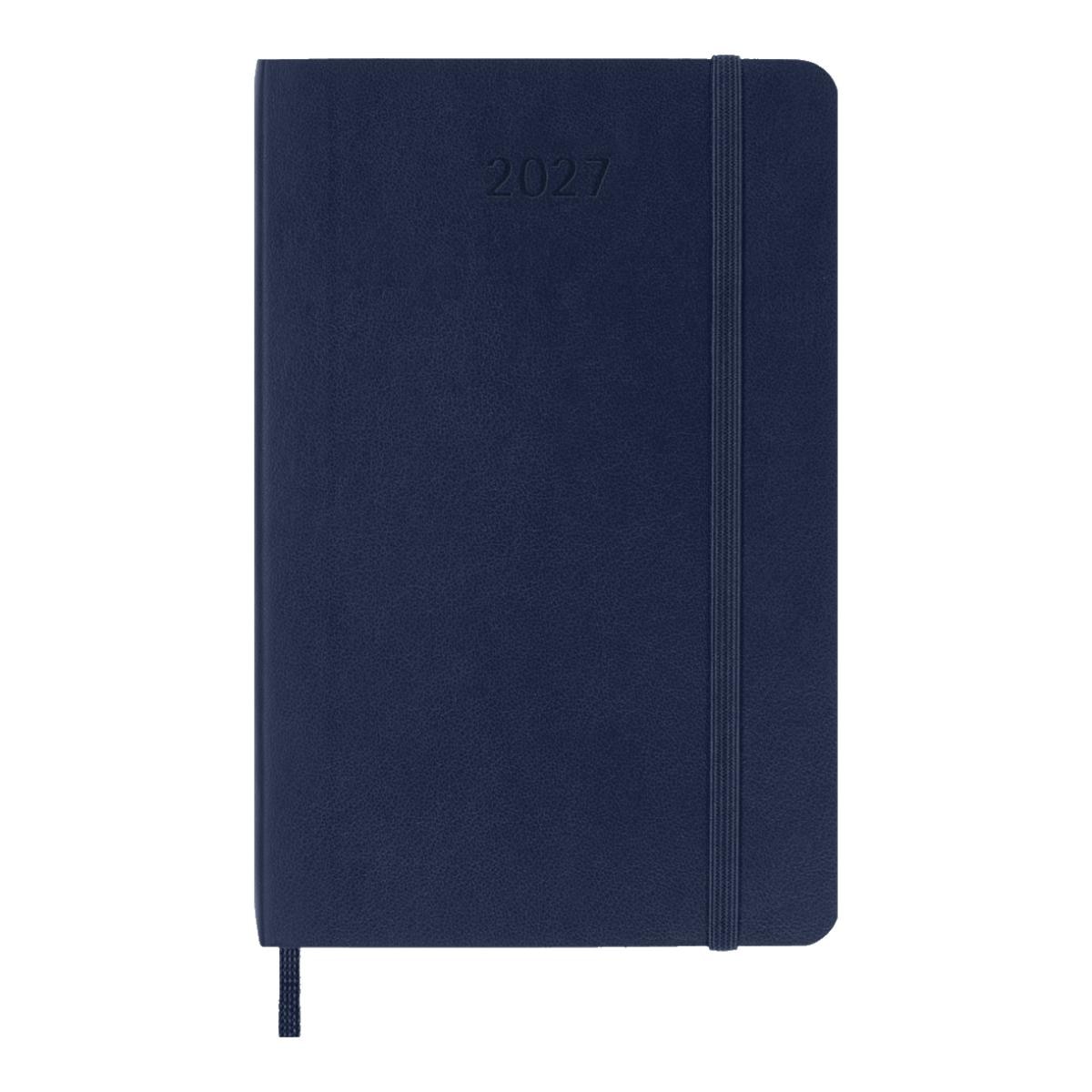Imagem 0 de Agenda Classic 2027 de bolso Agenda diária, capa mole, 12 meses, azul safira