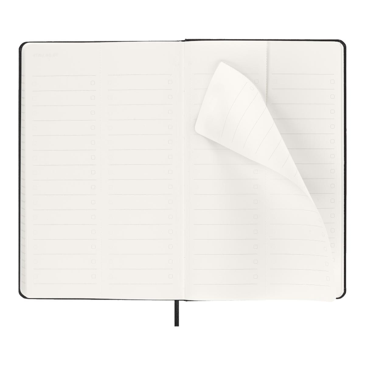 Agenda PRO 2027 Grande Semanal, capa dura, 12 meses, Preto Preto-6