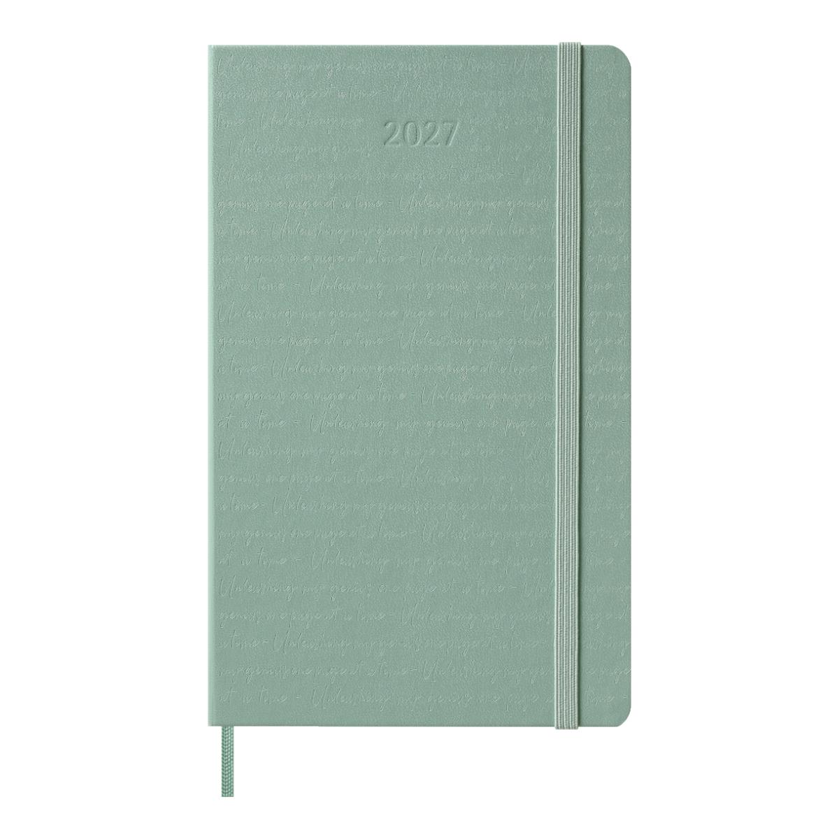 Imagem 0 de Agenda Classic 2027 Grande Semanal, capa dura, 12 meses, Verde Salvia