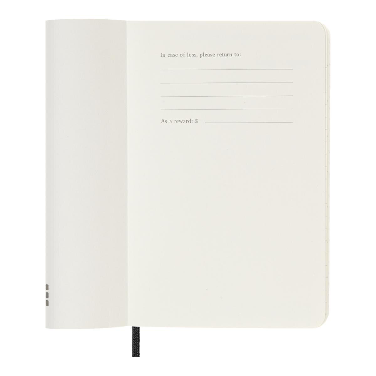 Agenda Classic 2027 de bolso Agenda diária, capa mole, 12 meses, preta Preto-2