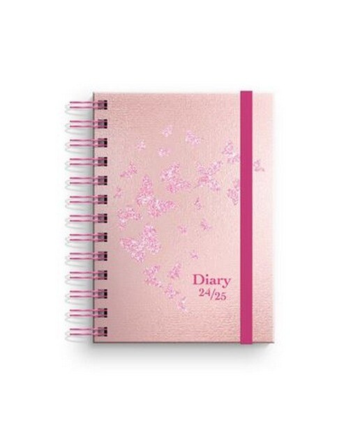 Agenda Escolar Ambar , A6 , Butterflies 1