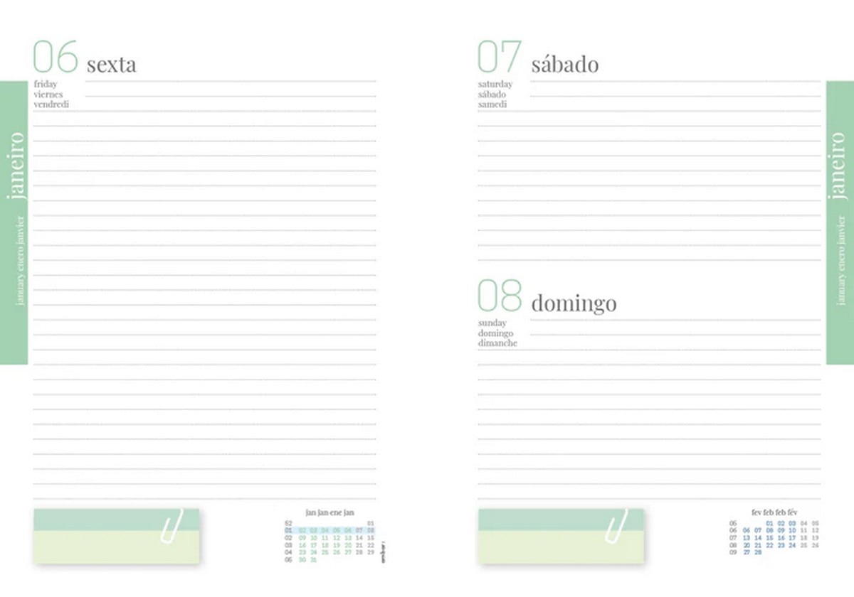 Agenda Escolar A6 Star Moon 3