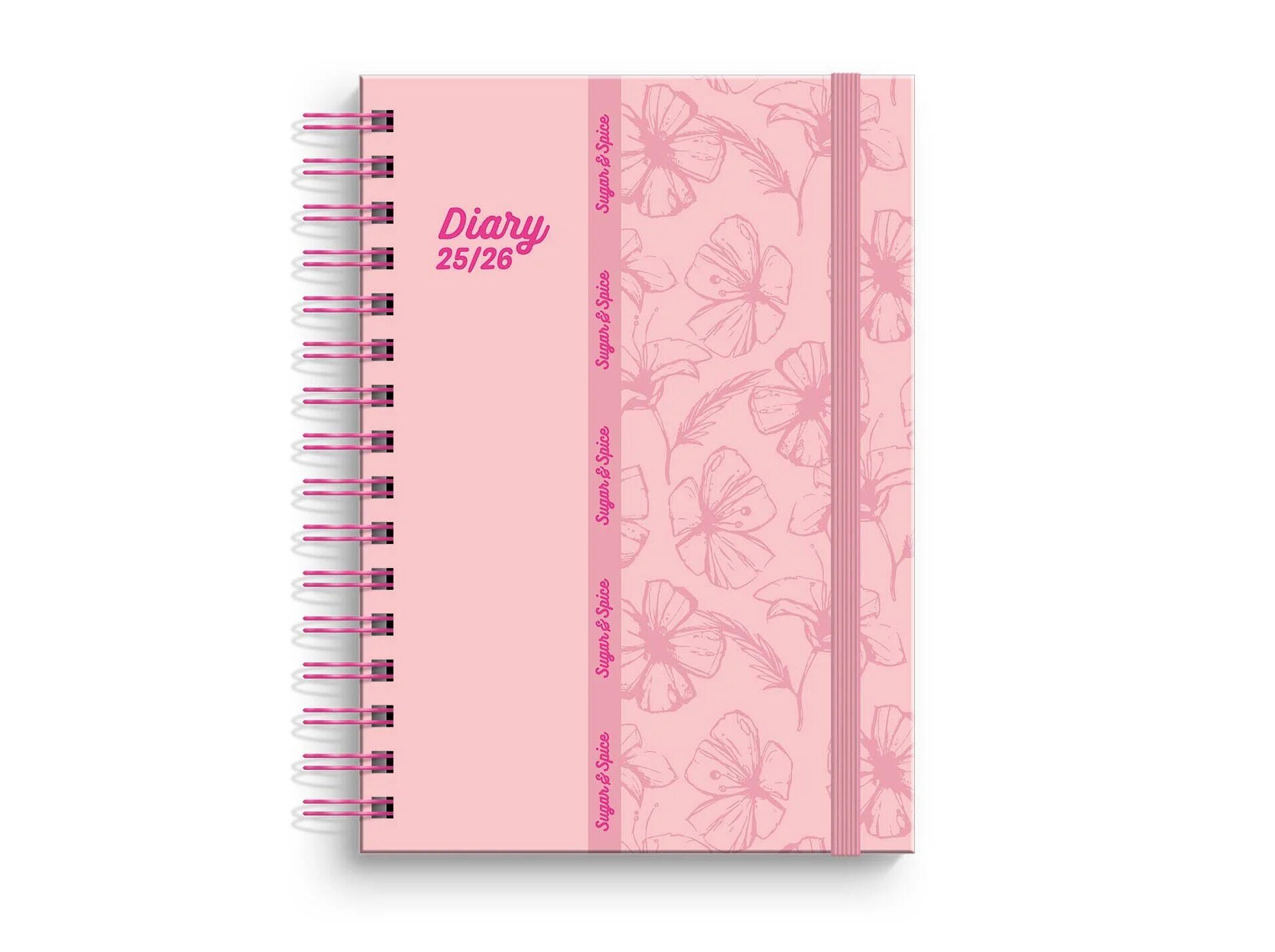 Imagem 0 de Agenda Escolar A5  S&S Moonflower 16.5X21.7X1.5CM