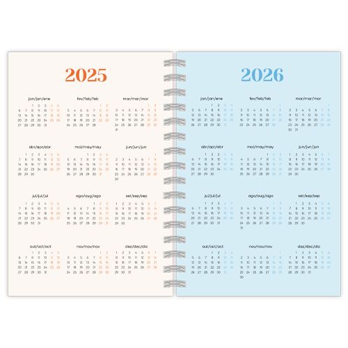 Agenda Escolar Semanal 2025-2026 Espiral A5 Inverse Skate Hard 2