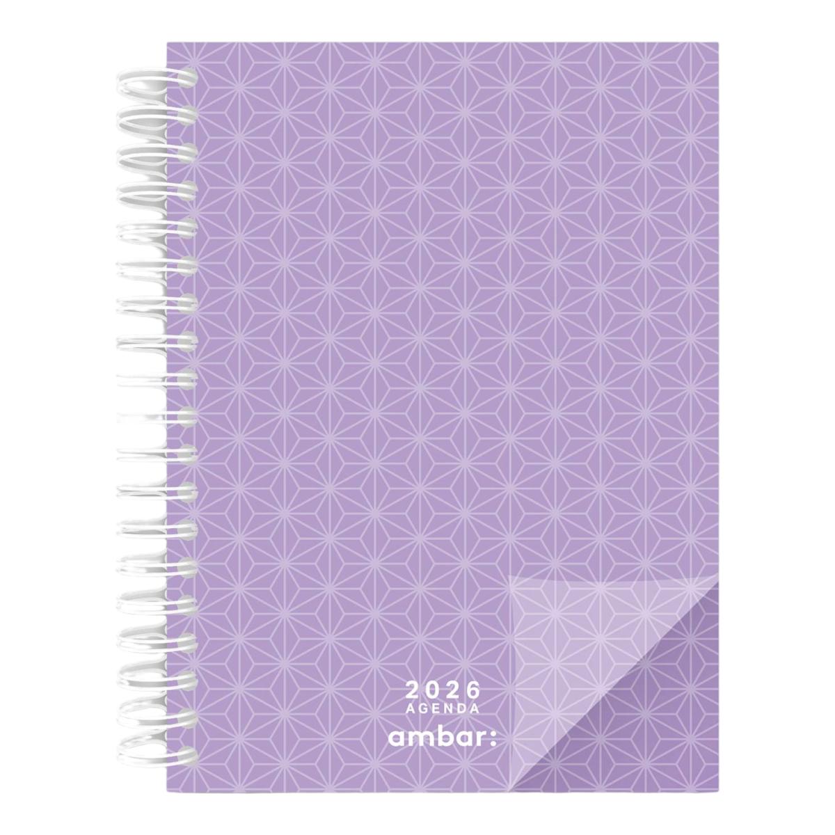 Agenda Semanal 2026 Espiral Look Modelo Sortido Envio Aleatório 2