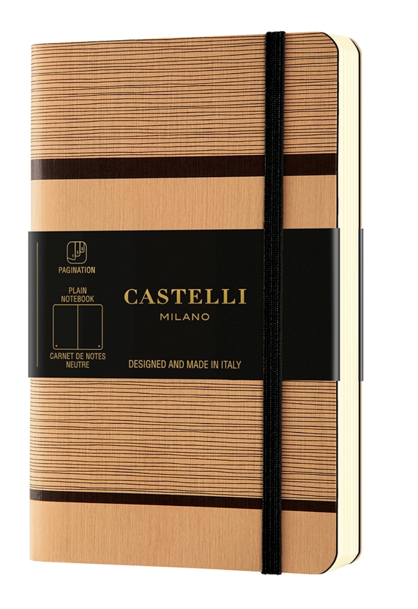 Caderno de Notas Castelli Milano - Beige Cappuccino - 2025 1
