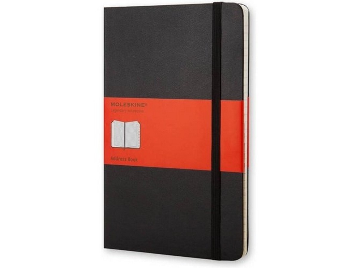 Imagem 0 de Bloco de direcções grande preto Moleskine