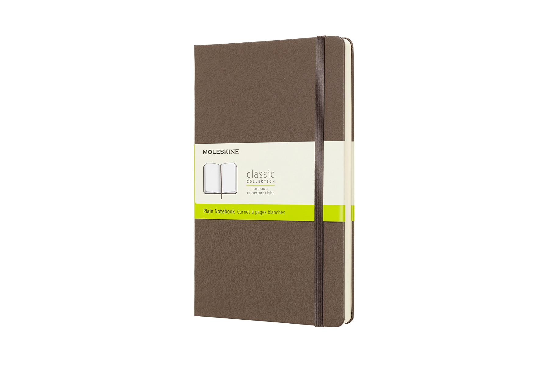 Caderno Capa Dura Folhas Lisas Classic Moleskine Castanho Terra Castanho-1