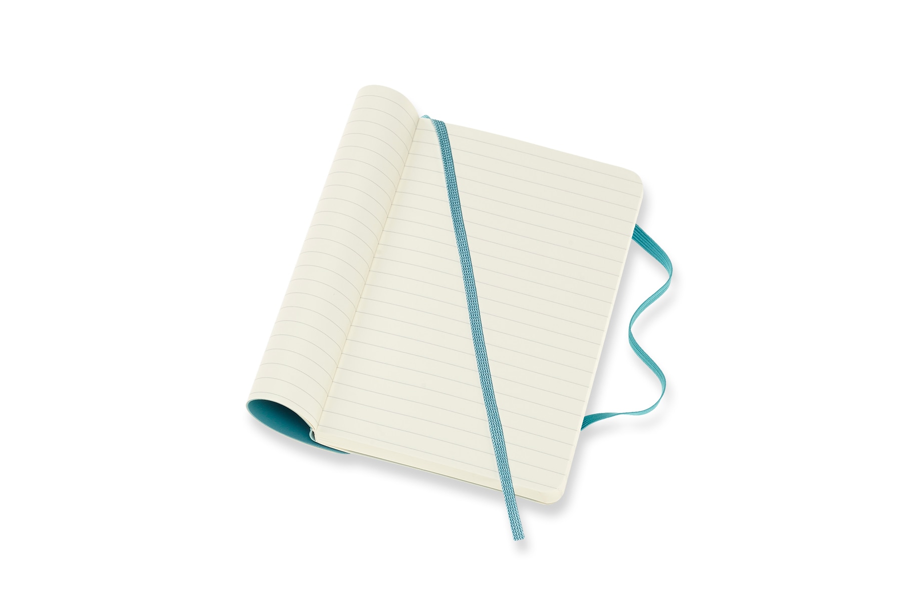 Caderno Capa Flexível Folhas de Linhas Classic Moleskine Azul Recife Azul-2