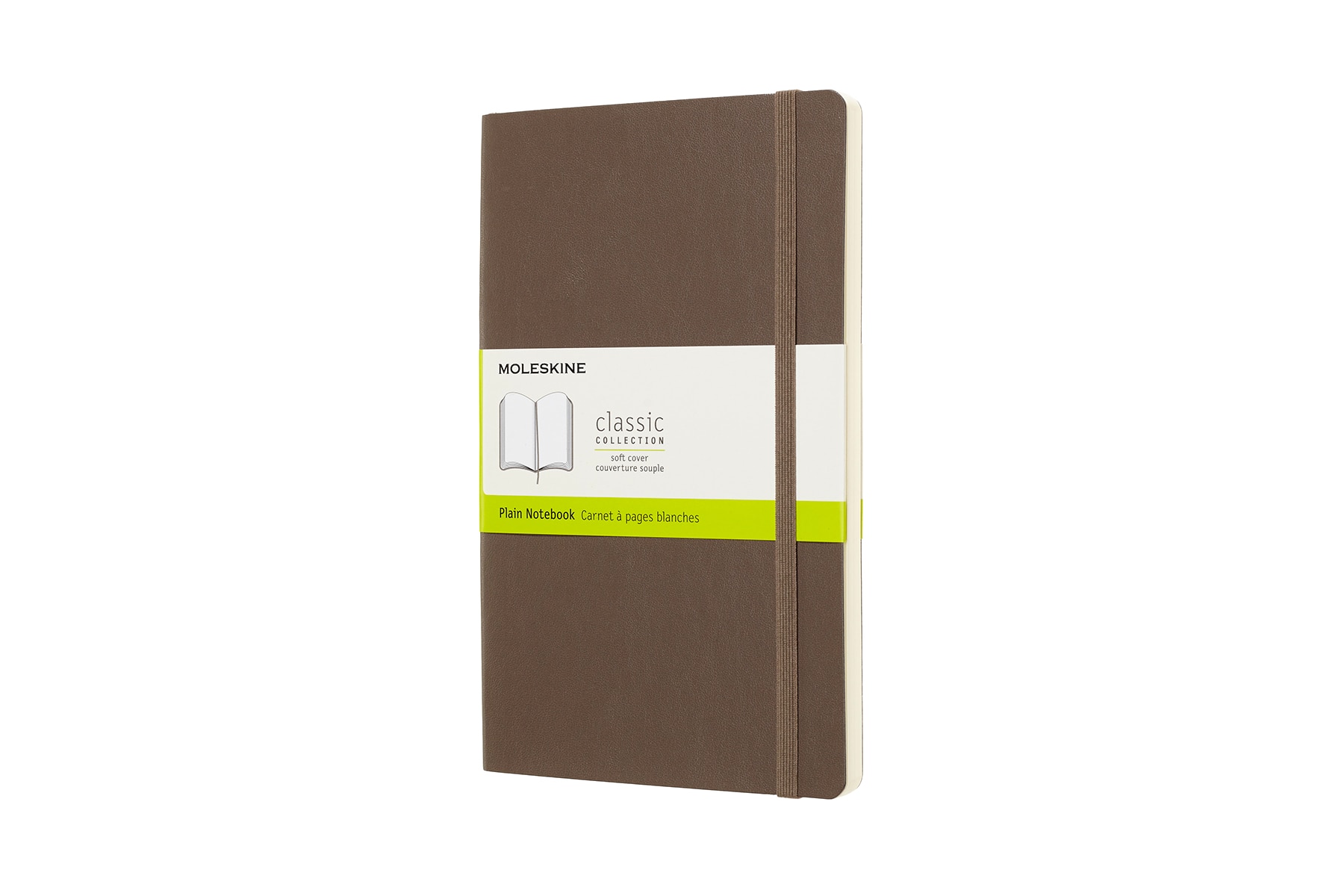 Imagem 0 de Caderno Capa Flexível Folhas Lisas Classic Moleskine Castanho Terra