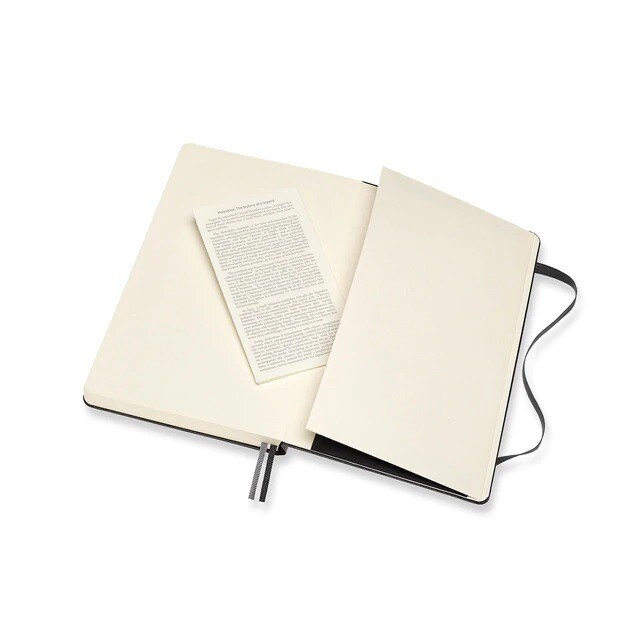 Caderno Large Expanded Capa Dura Folhas de Linhas Classic Moleskine Preto Preto-3