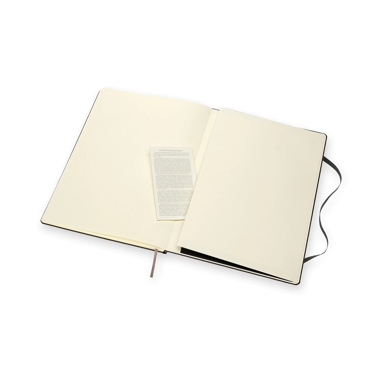 Caderno Classic A4 Capa dura Folhas lisas preto Preto-3