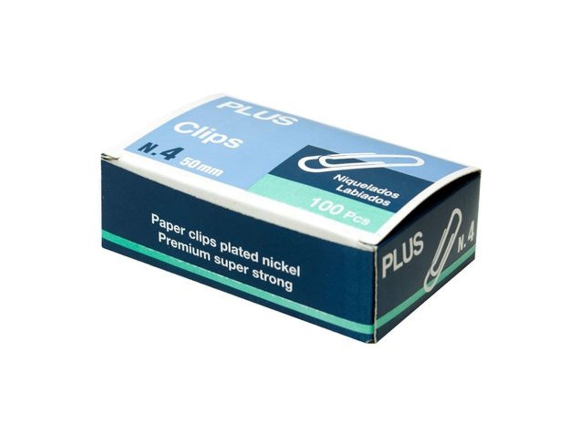 Imagem 0 de Caixa de Clips 50mm, Nº4, 100 Unidades