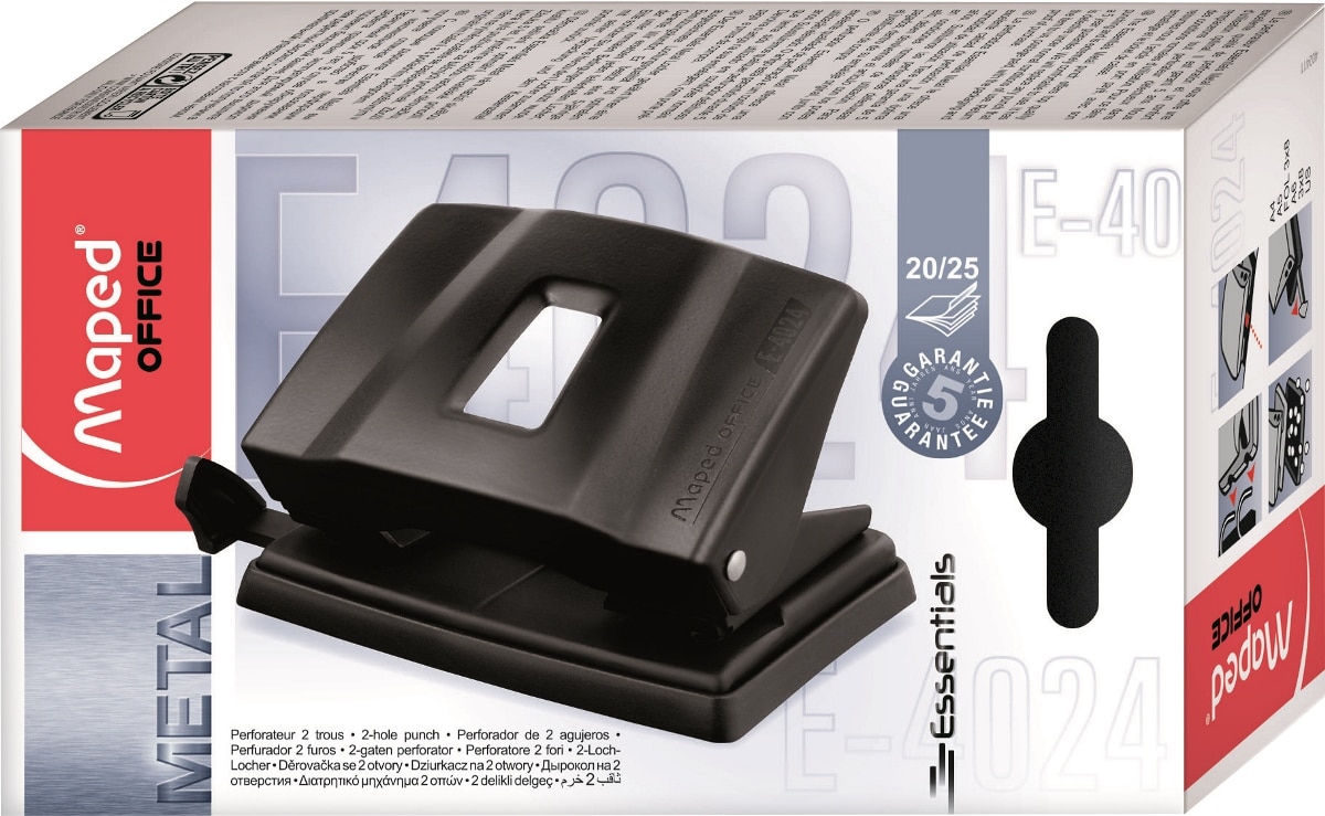Imagem 0 de Furador Maped Essencials 20/25 Folhas
