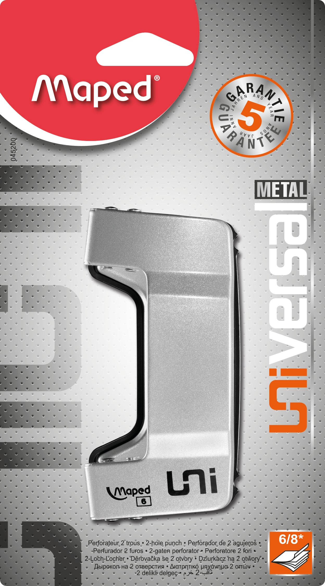 Imagem 0 de Furador Universal 6/8 Folhas