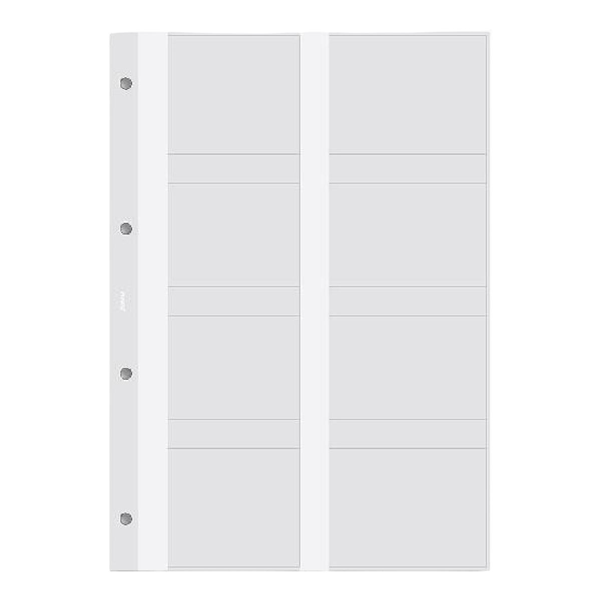 Imagem 0 de Filofax Refil A4 Porta-Cartões de Visita, Dupla Face