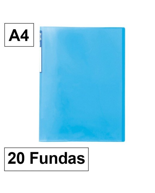 Imagem 0 de Capa Plus A4 com 20 Micas Azul
