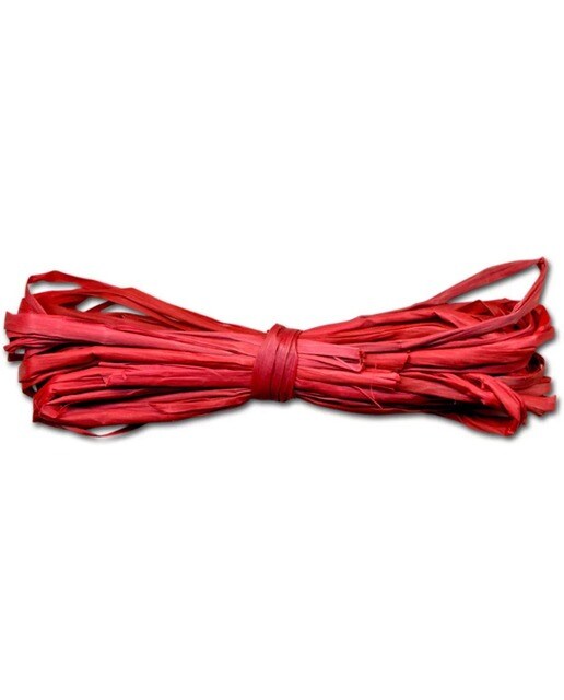 Rafia Em Meada Meyco 40g Vermelho 1