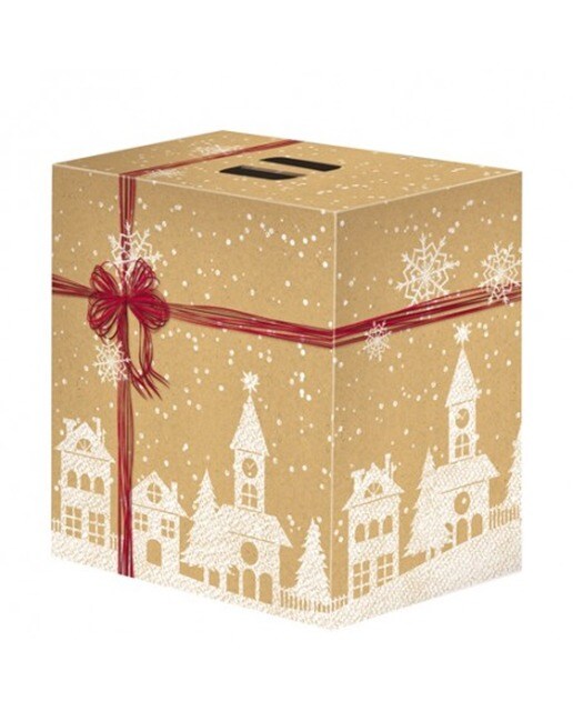 Imagem 0 de Caixa de Oferta em Cartão Peperland Merry Christmas