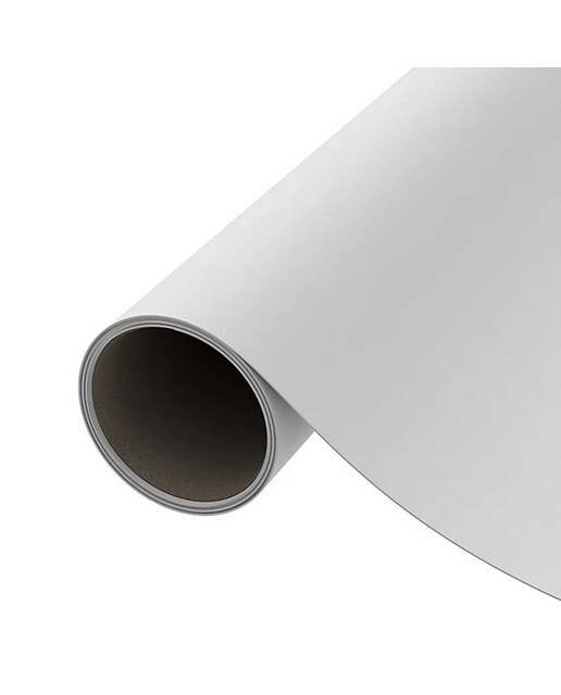 Papel autocolante liso branco 1