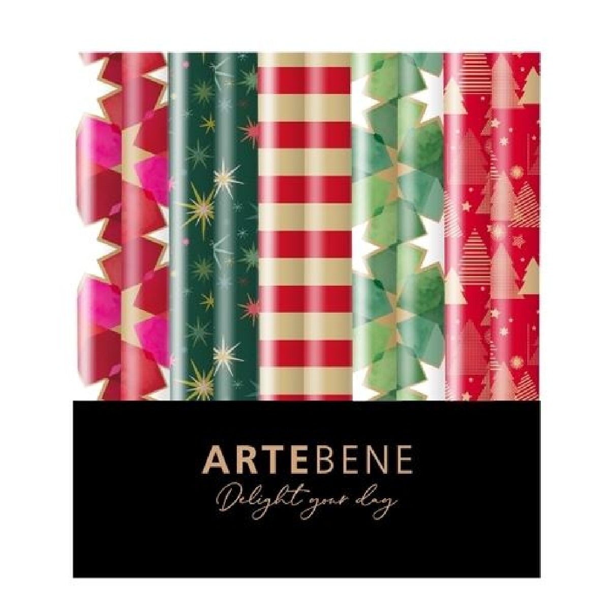 Imagem 0 de Papel de Embrulho Natal 2 metros - Artigo Sortido. Envio realizado de forma aleatória