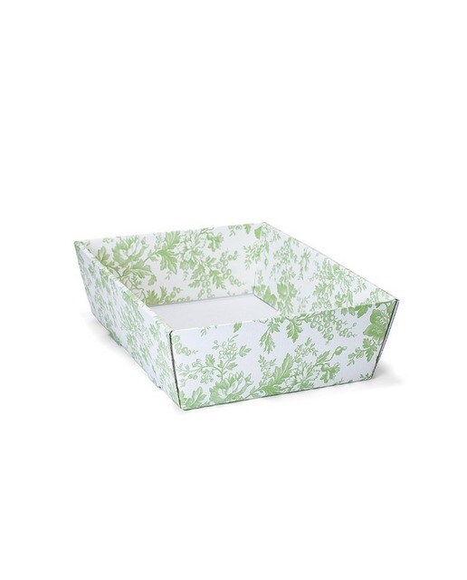 Tabuleiro cónico de cartão verde - Toile Print 1