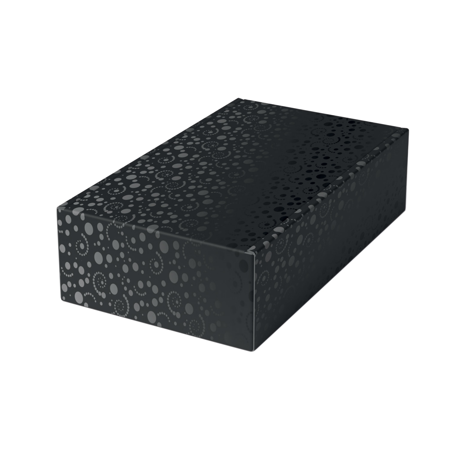 Caixa de Cartão para 2 Garrafas Black Spot - 20x33,5x9cm 1
