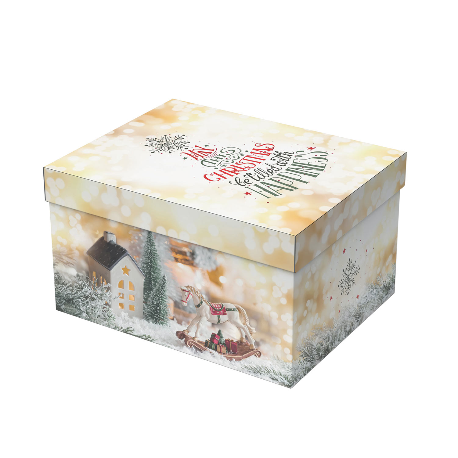 Caixa de Cartão Cabaz Magic Carousel - 38,5x30x22cm 1
