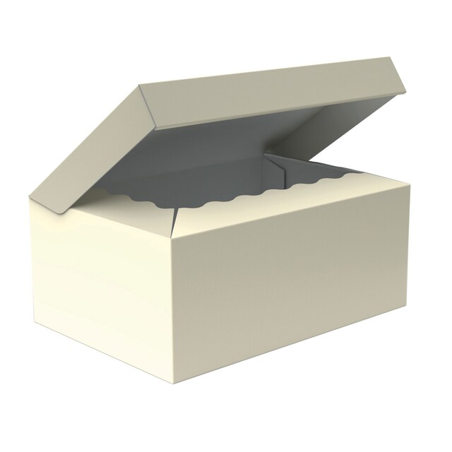 Imagem 0 de Caixa de Cartão Cabaz Goffrato Avorio - 32,5x22,5x13,5cm