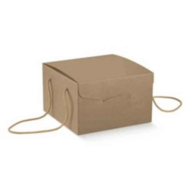 Imagem 0 de Caixa em Cartão Kraft e Cordões Laterais
