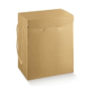 Imagem 0 de Caixa Dourada com Cordões Laterais