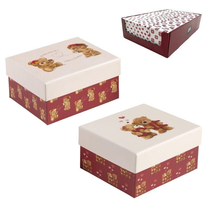 Imagem 0 de Caixa Ursinhos Amor Artigo Sortido,Envio Aleatório.