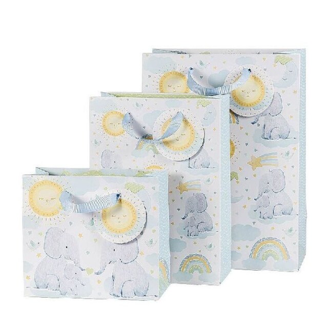 Imagem 0 de Saco de Oferta Bébé Cegonha azul