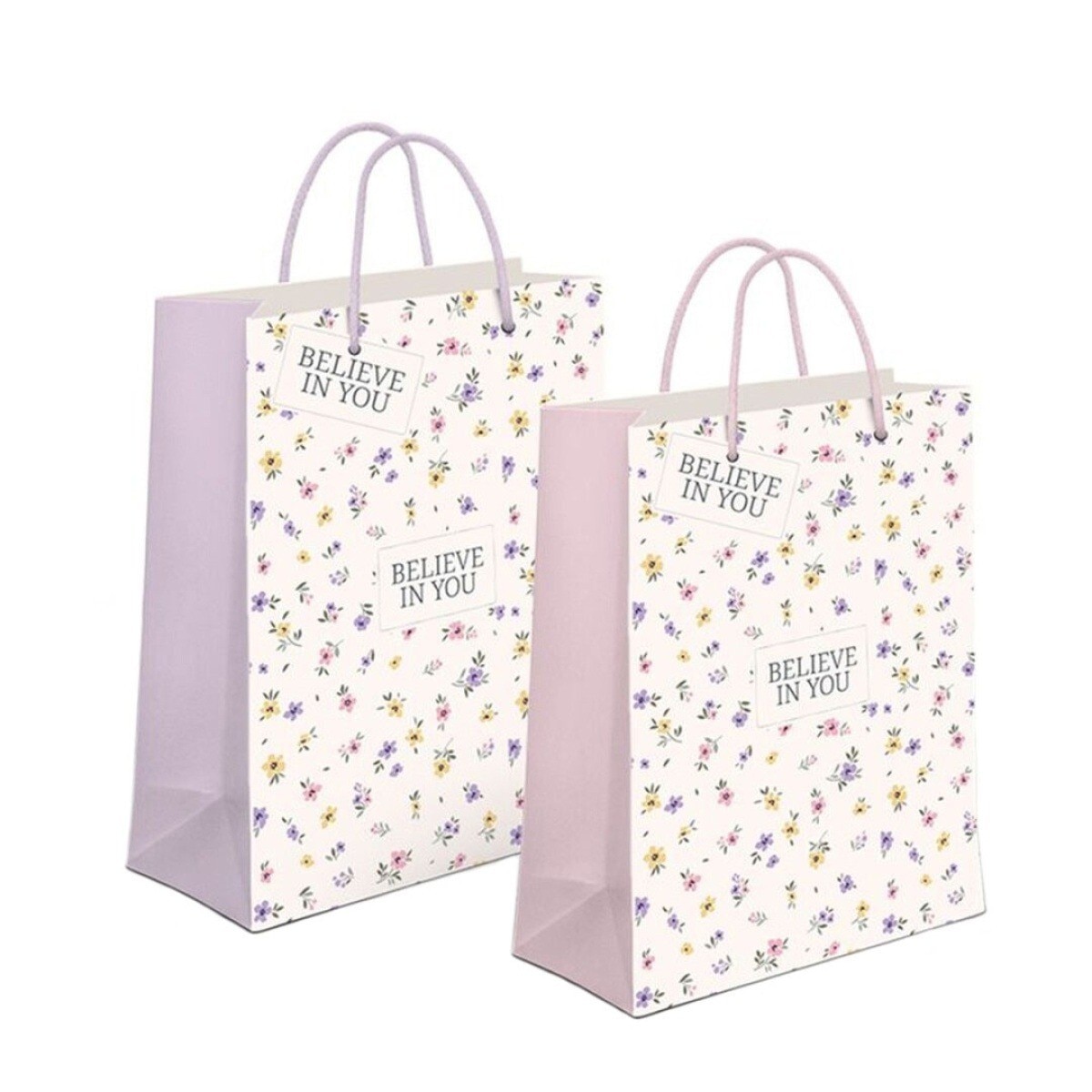 Imagem 0 de Saco de papel asa cordão d'casa believe in you 26x32x10cm - Artigo Sortido. Envio realizado de forma aleatória