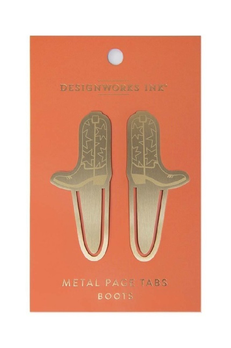 Imagem 0 de Marcador de Páginas Metálico com formato de Botas