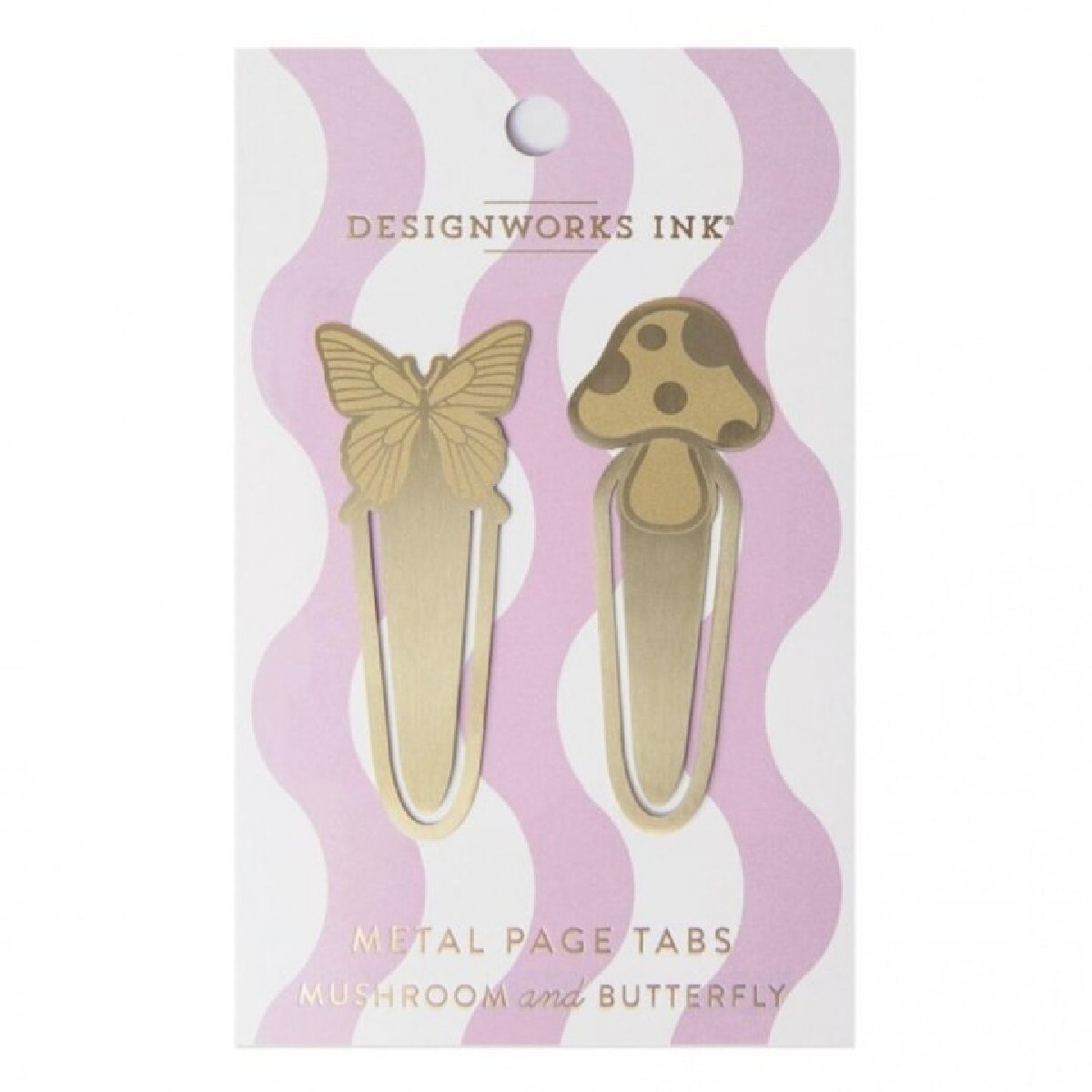 Imagem 0 de Marcador de Páginas com Forma de Borboleta e Cogumelo