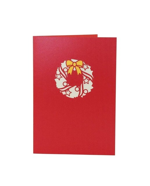 Postal Pop Up - Boas Festas Classico 1
