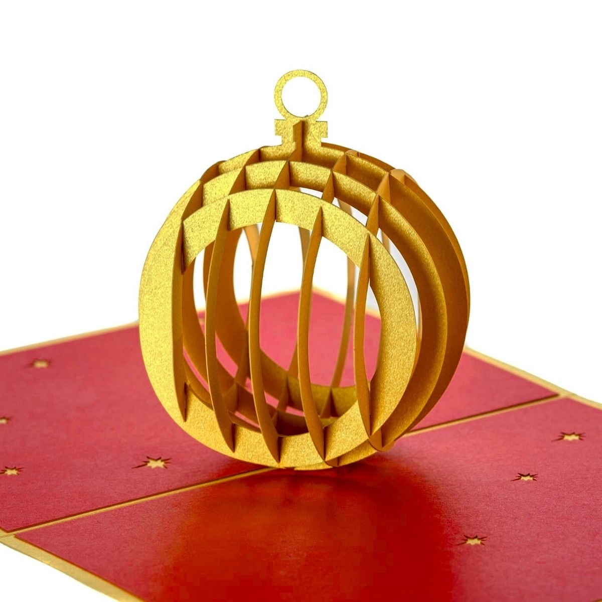 Postal Pop Up - Bola de Natal 2
