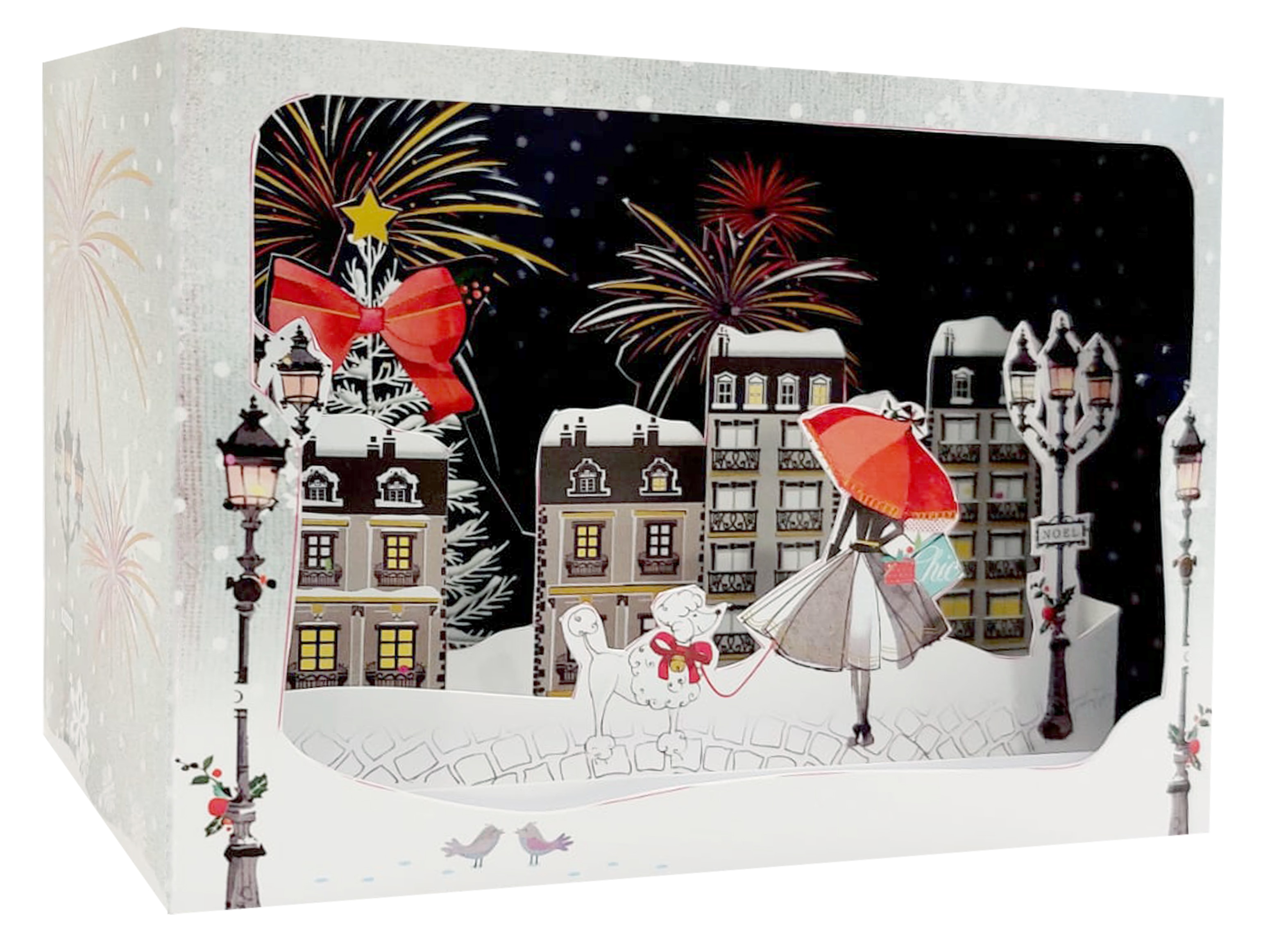 Imagem 0 de Postal Pictura Signatures - Balade Dans La Campagne Enneige