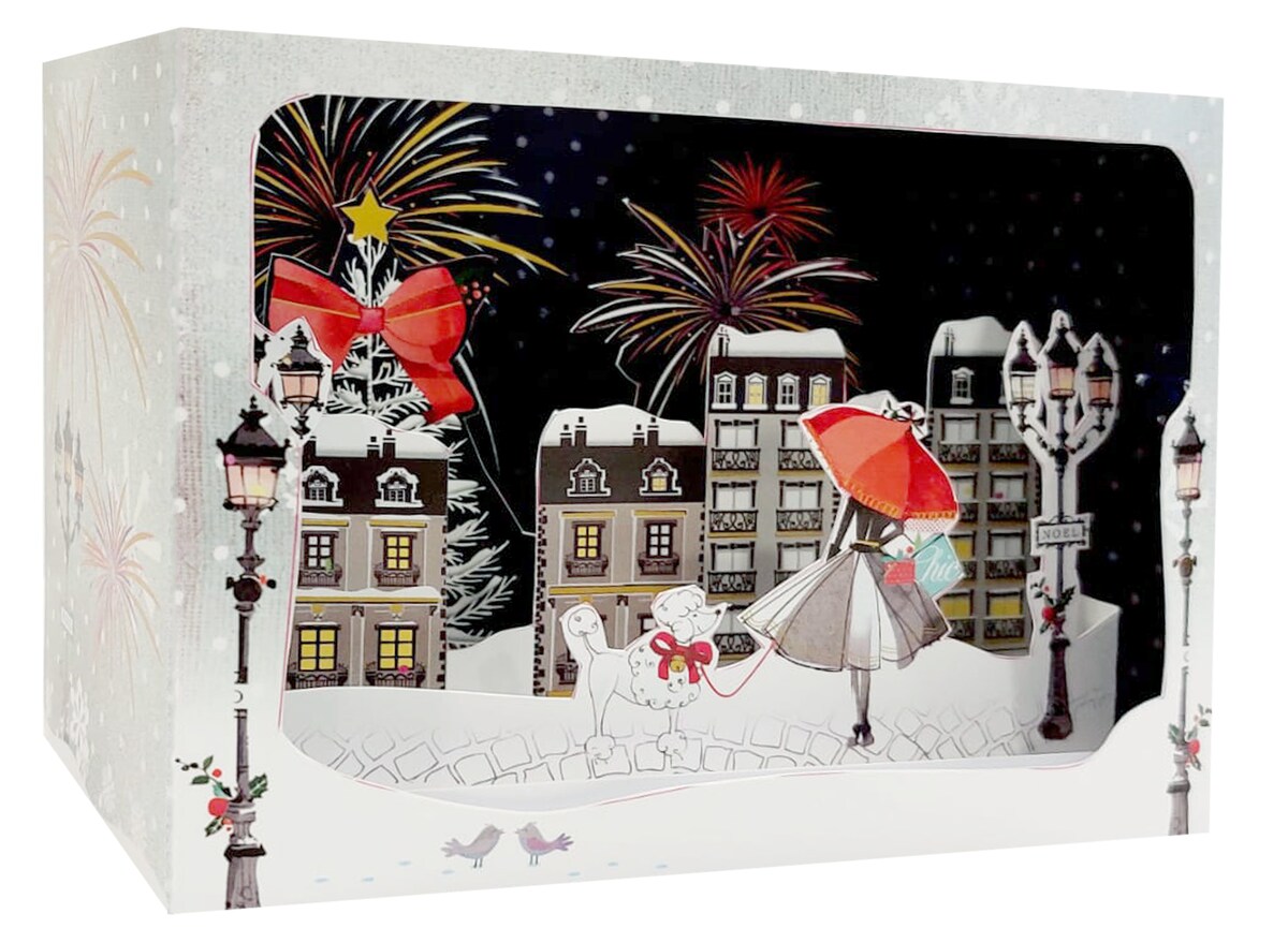 Postal Pictura Signatures - Balade Dans La Campagne Enneige 1