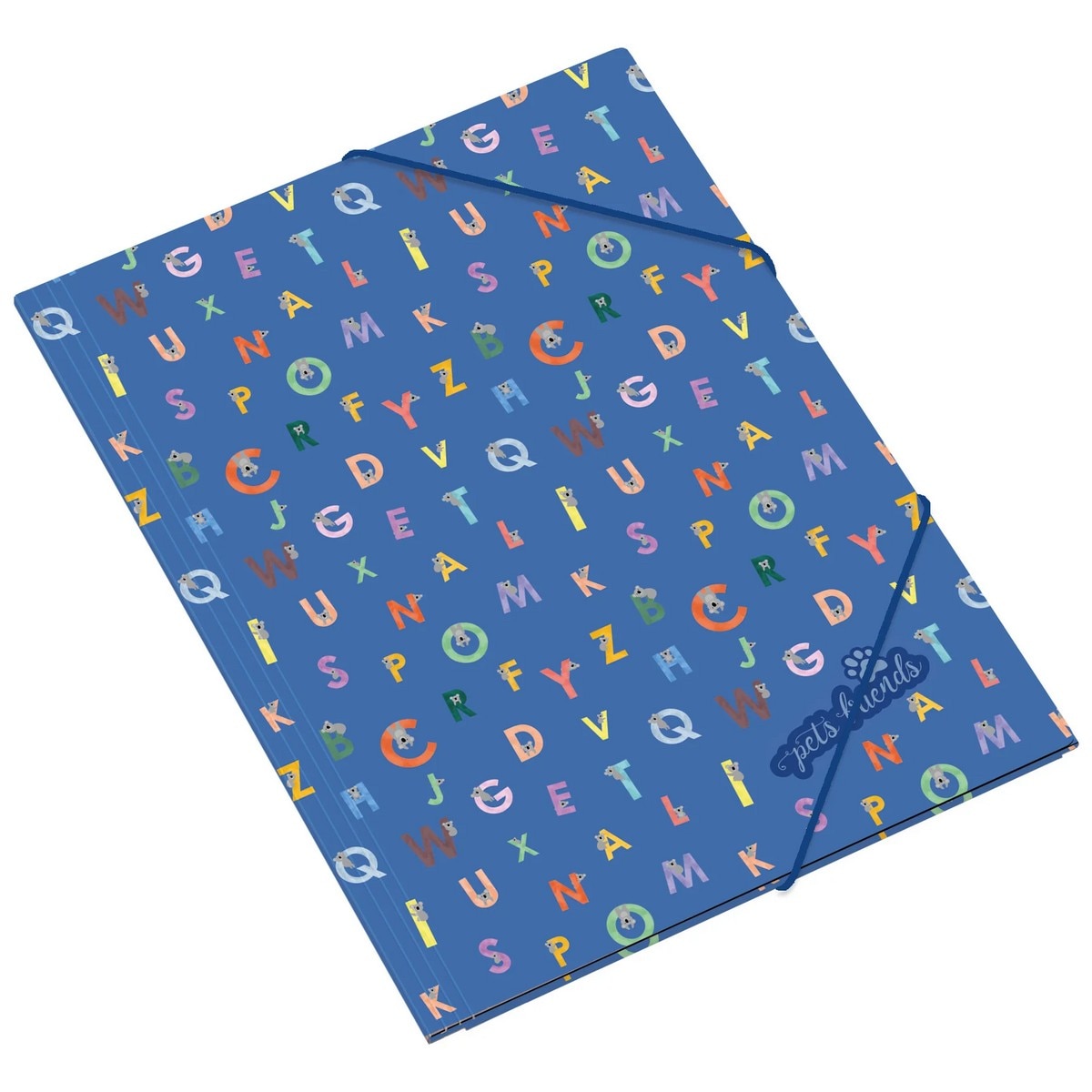 Capa C/Elásticos Almaço School Time Boy  Ambar 3
