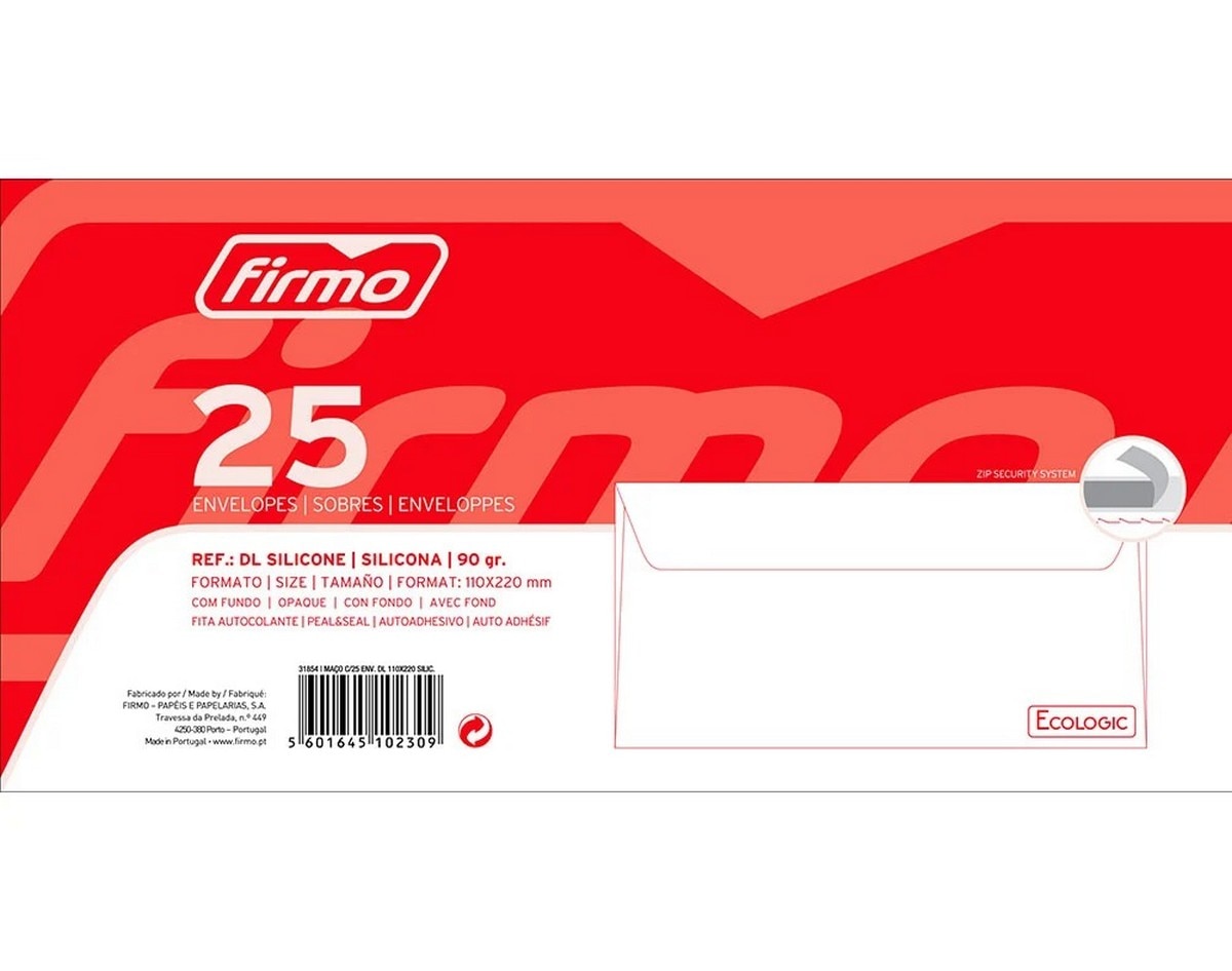 Imagem 0 de Envelope Branco sem Janela 110x220cm 25 Unidades