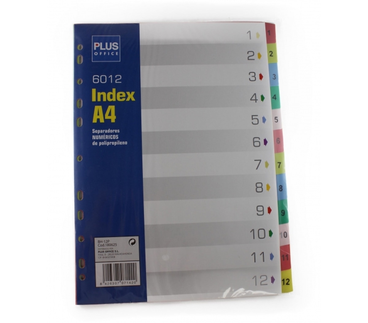 Separadores Numérico A4 1