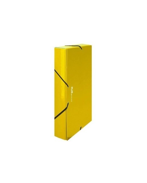 Pasta de Projetos A4 de Cartão Amarelo 1